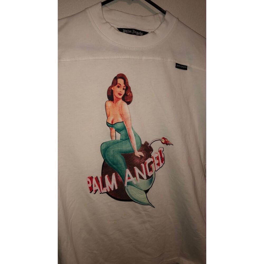 Palm Angels Bombshell Mermaid tee Large